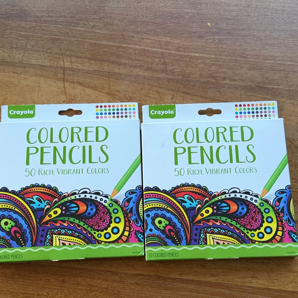 Crayola Colored Pencils - 50 Rich Shades